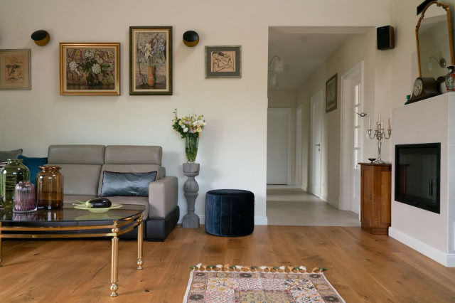 salon w klasycznym stylu