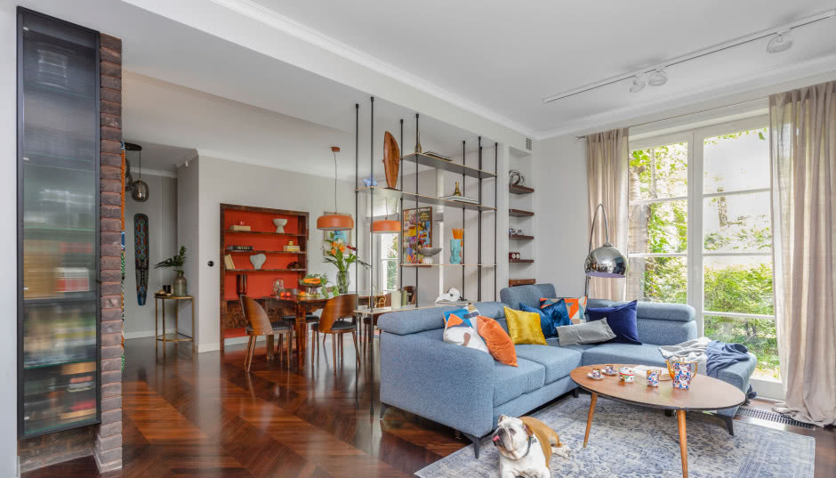 Klimatyczny dom w stylu vintage na warszawskim Żoliborzu