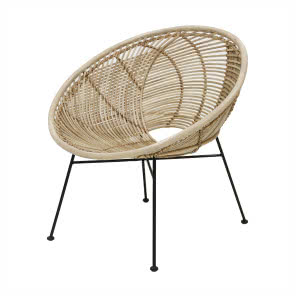 Fotel
rattanowy
Cross,
HK Living,
AGA MARTIN,
1495 zł