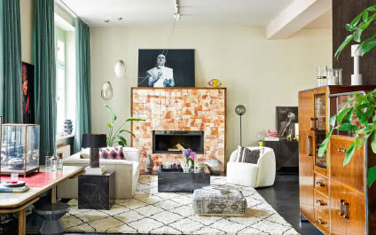 Berliński loft w stylu bohemian chic!