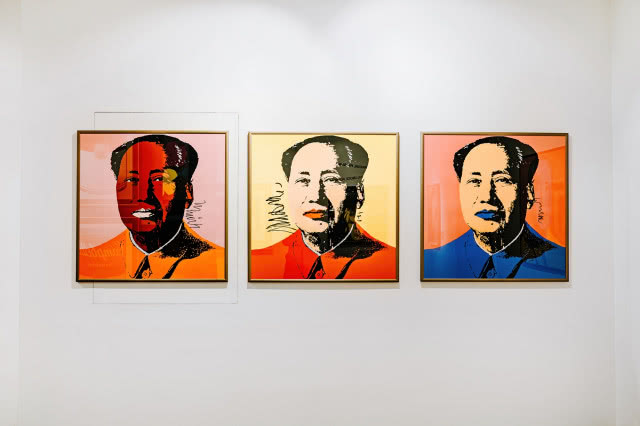Mao Zedong portret potrójny