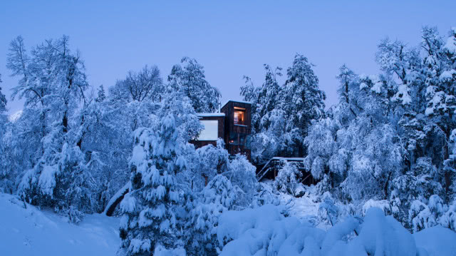 Życie na krańcu świata - domy przystosowane do pogody ekstremalnej