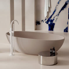 Aksamitna elegancja w łazience - kolekcja OMNIRES Y w duchu skandynawskiego minimalizmu