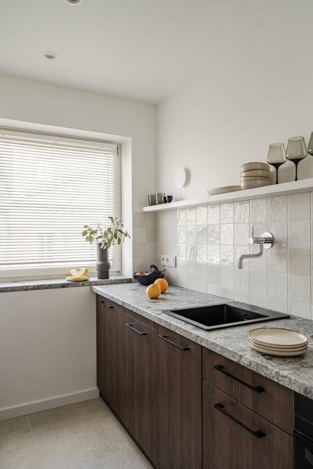 Kuchnia bez szafek górnych