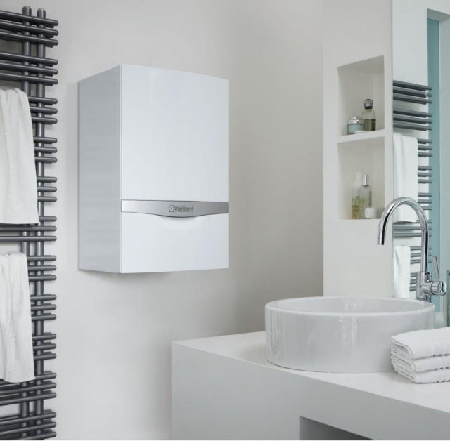 Kocioł kondensacyjny biały