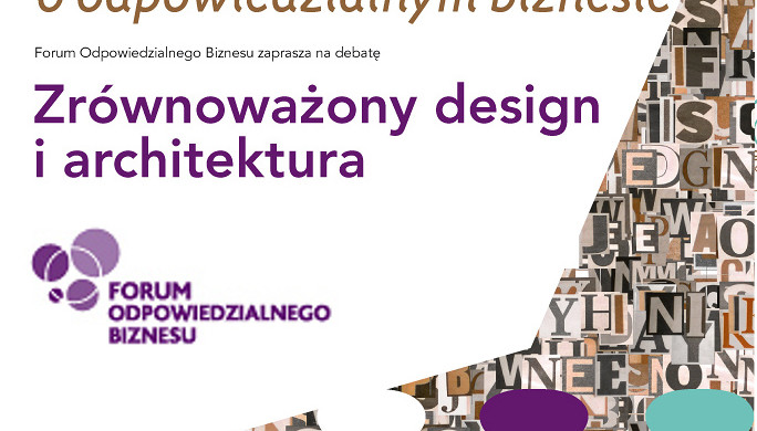 Zrównoważony design i architektura - debata