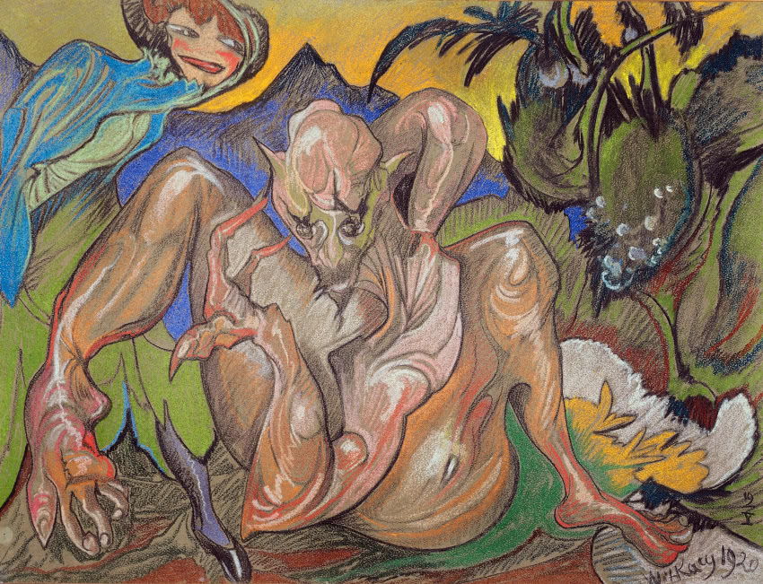 Stanisław Ignacy Witkiewicz (1885-1939) Szatan,...