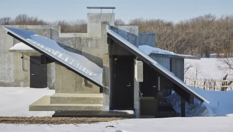 Życie na krańcu świata - domy przystosowane do pogody ekstremalnej