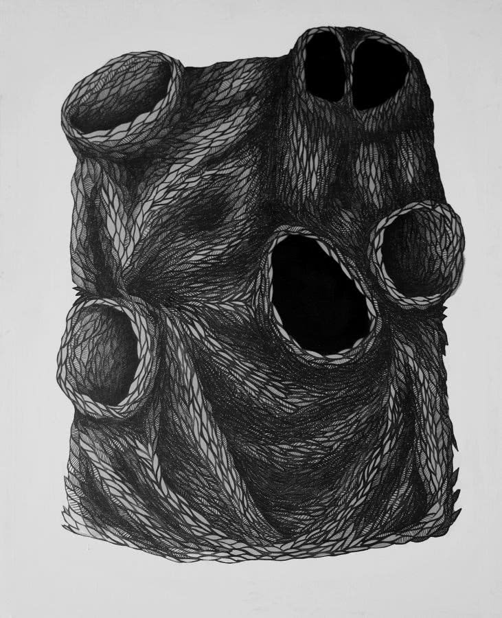 Cezary Poniatowski, bez tytułu, 2011, akryl,...