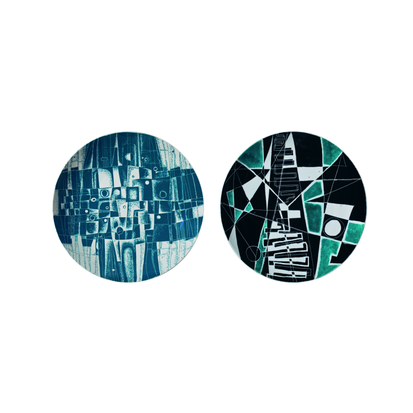 Patery
dekoracyjne,
lata 60. XX...