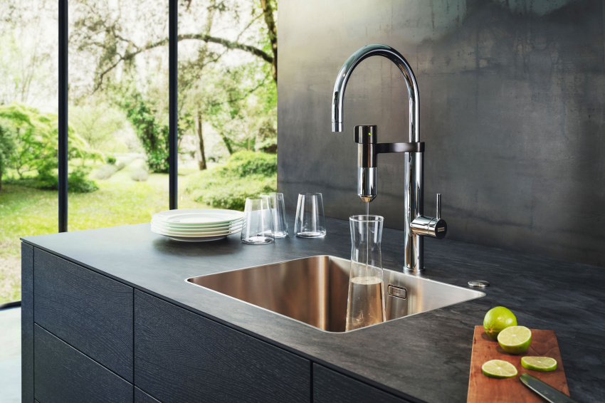 Franke, bateria filtrująca Vital chrom