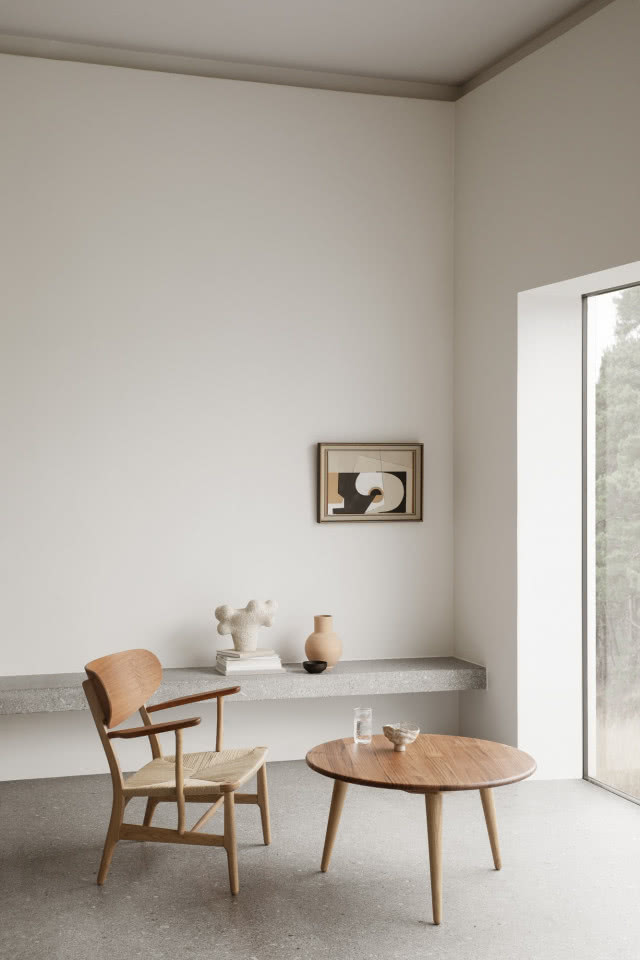 minimalistyczne wnętrze w duńskim stylu