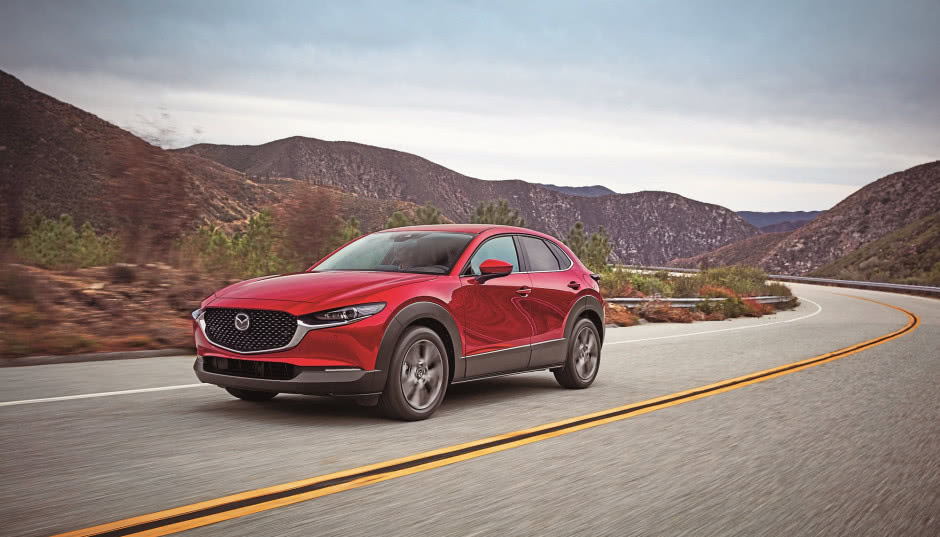 Jak wygląda wnętrze nowej Mazdy CX-30?