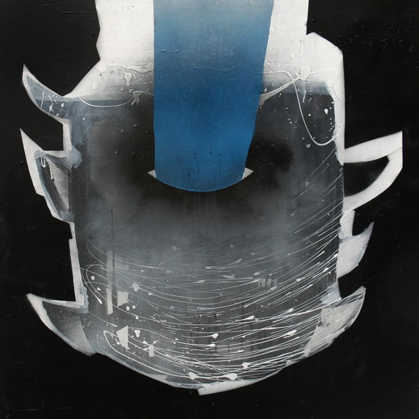 Cezary Poniatowski, bez tytułu II, 2009, akryl,...