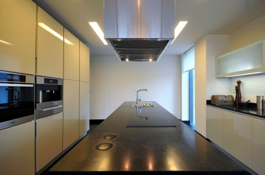 Wielka wyspa kuchenna - idealna do wspólnego...