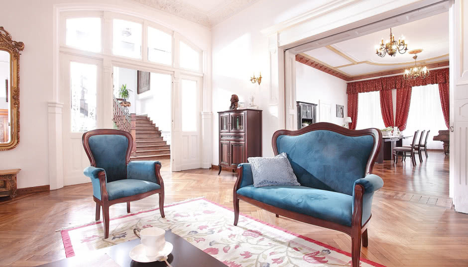 Wiktoria - współczesne meble w pałacowych wnętrzach!