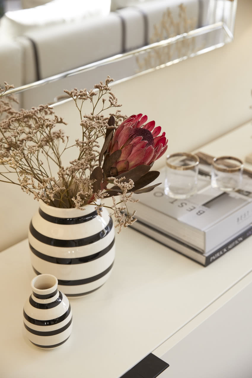 Umiejętnie użyte akcesoria
i dekoracje...