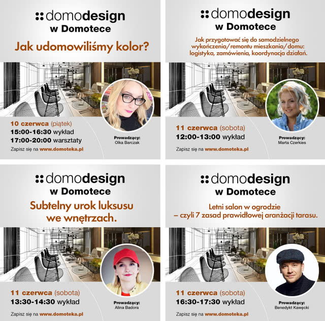 Weekend aranżacji wnętrz w Domotece!