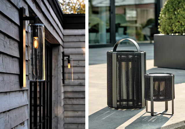 oświetlenie zewnętrzne, kinkiety, ścienne