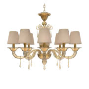 Żyrandol ze szkła Murano VASARI