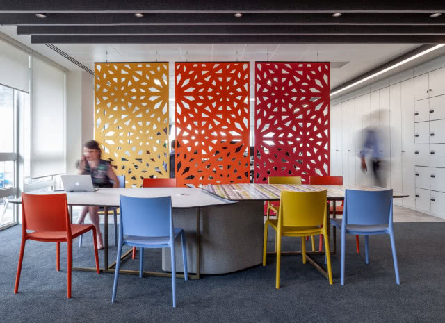 Panele akustyczne z linii Cascade