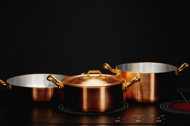 miedziane garnki kuchenne