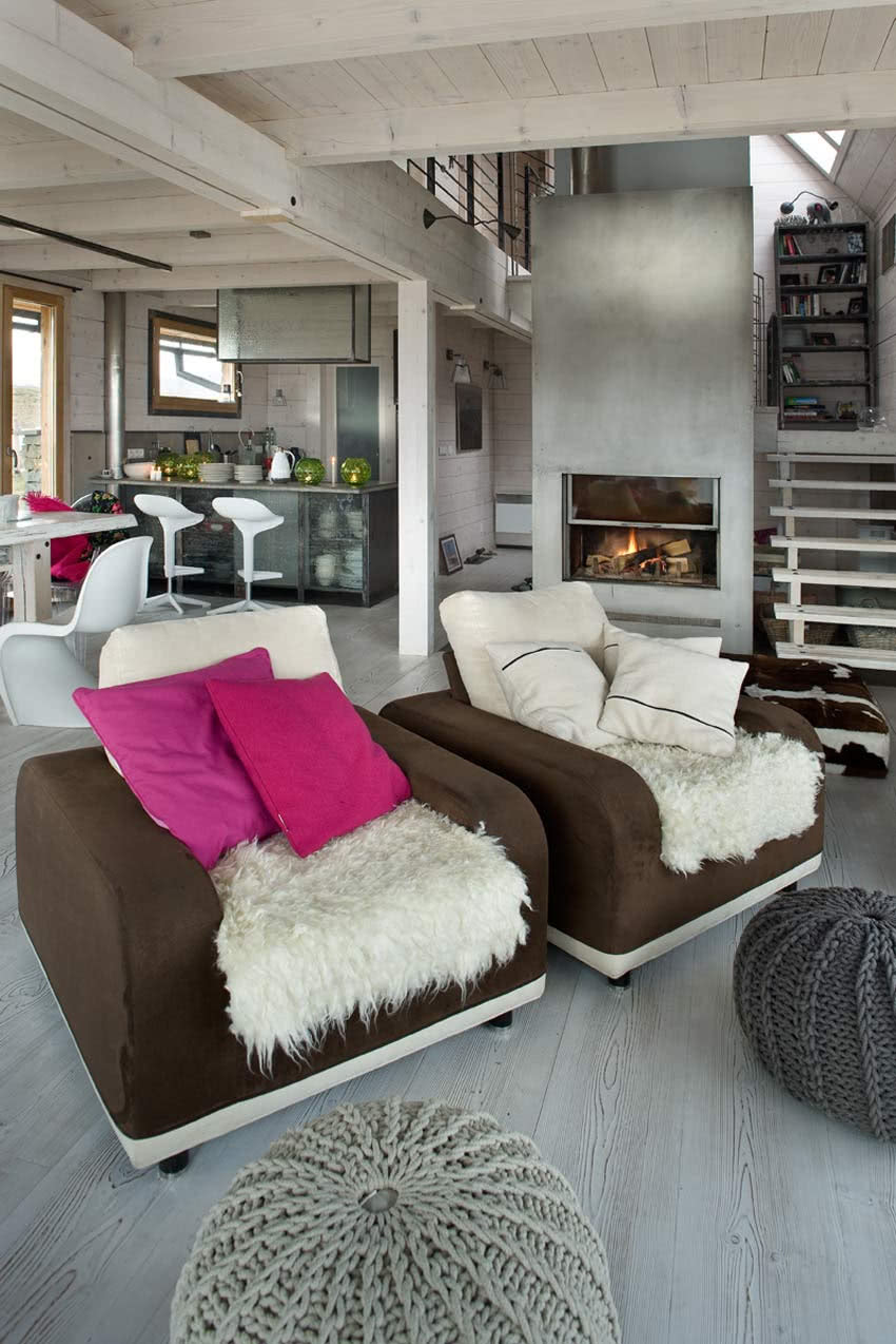 Nowoczesny design i ludowość mieszają się w tym...