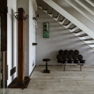 Soft loft, czyli eleganckie mieszkanie z industrialnymi akcentami