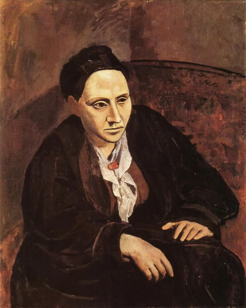Pablo Picasso, "Gertrude Stein"