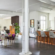 Berliński loft w stylu bohemian chic!