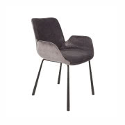Krzesło Brit, ciemnoszare Zuiver