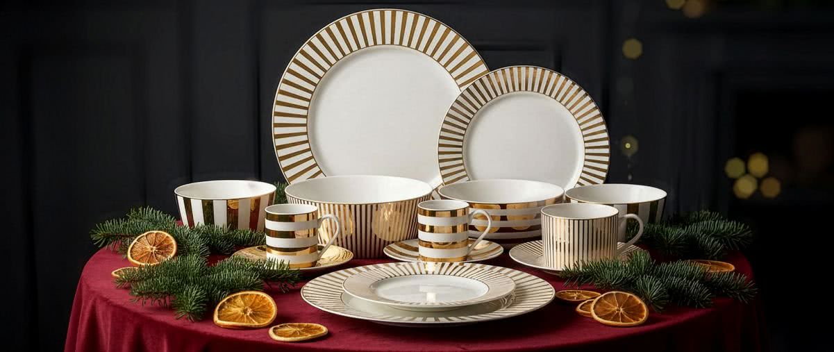 DUKA prezentuje świąteczne kolekcje - idealny stół na Boże Narodzenie!