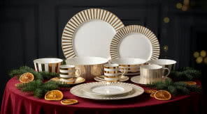 DUKA prezentuje świąteczne kolekcje - idealny stół na Boże Narodzenie!