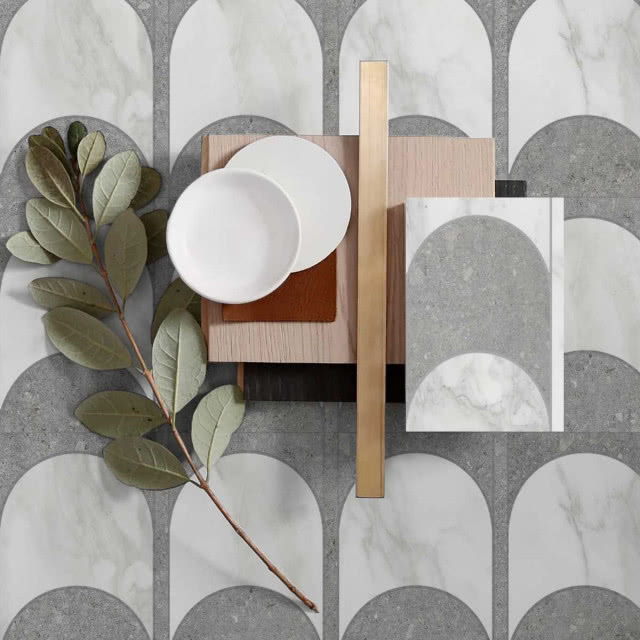 moodboard w szarościach