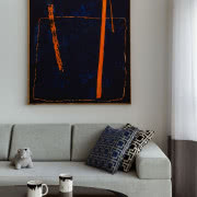 Pod schodami oryginalna sofa Marshmallow,  proj....