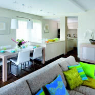 Mieszkanie z wiosennym klimatem