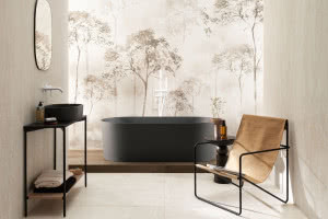 Te łazienki przyciągają uwagę. Kolorowa ceramika to ostatni krzyk mody