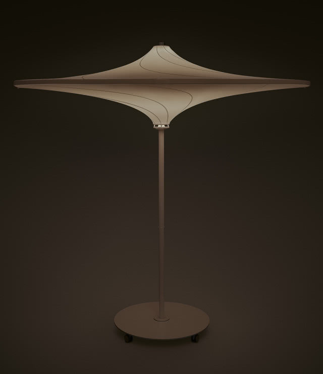 parasol - konstrukcja