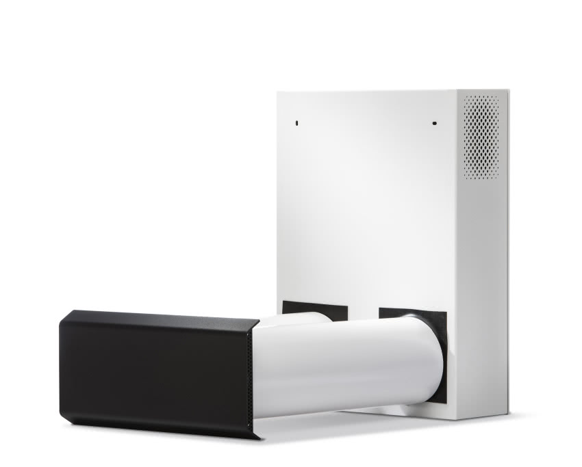 D60 - tył z przyłączem do kratki elewacyjnej