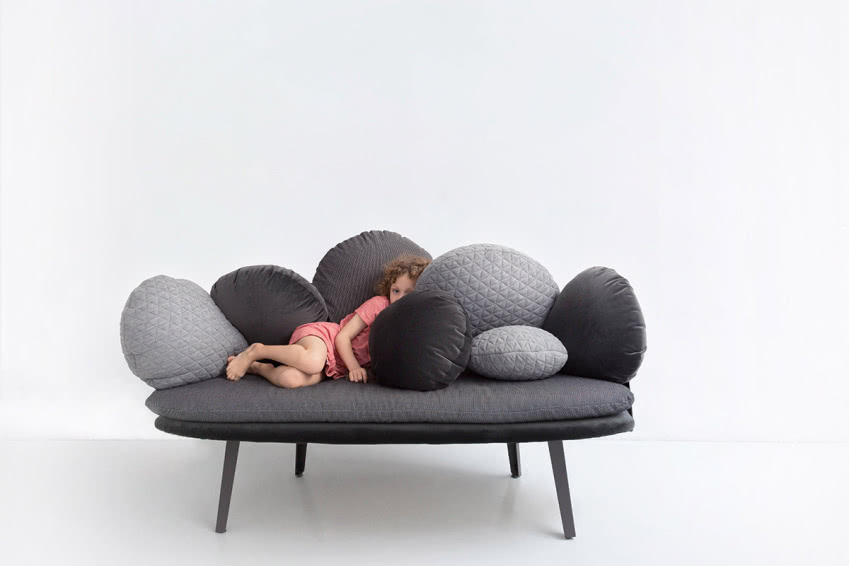 Sofa Nubilo zaprojektowana dla Petite Friture...