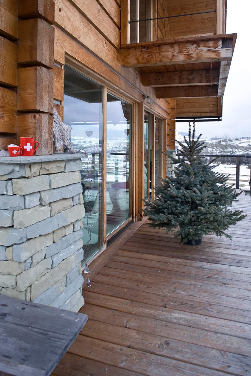 Na zewnątrz
Tu również panuje świąteczny...