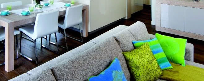 Mieszkanie z wiosennym klimatem