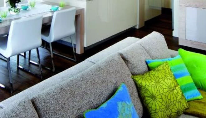 Mieszkanie z wiosennym klimatem