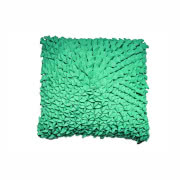 Poduszka w kolorze zielonym