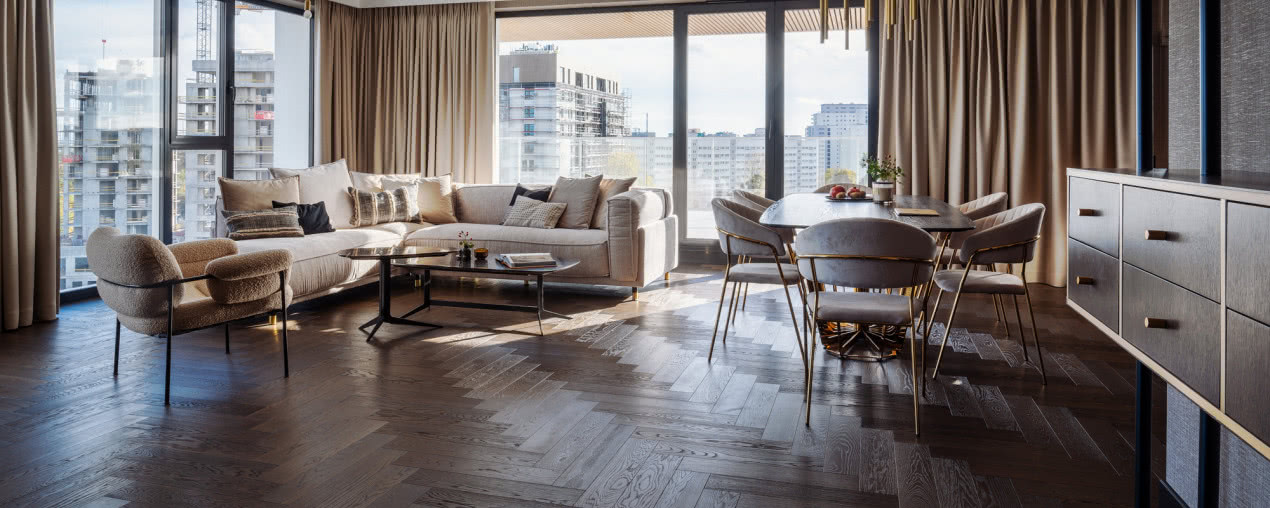 Podłoga, która tworzy dom