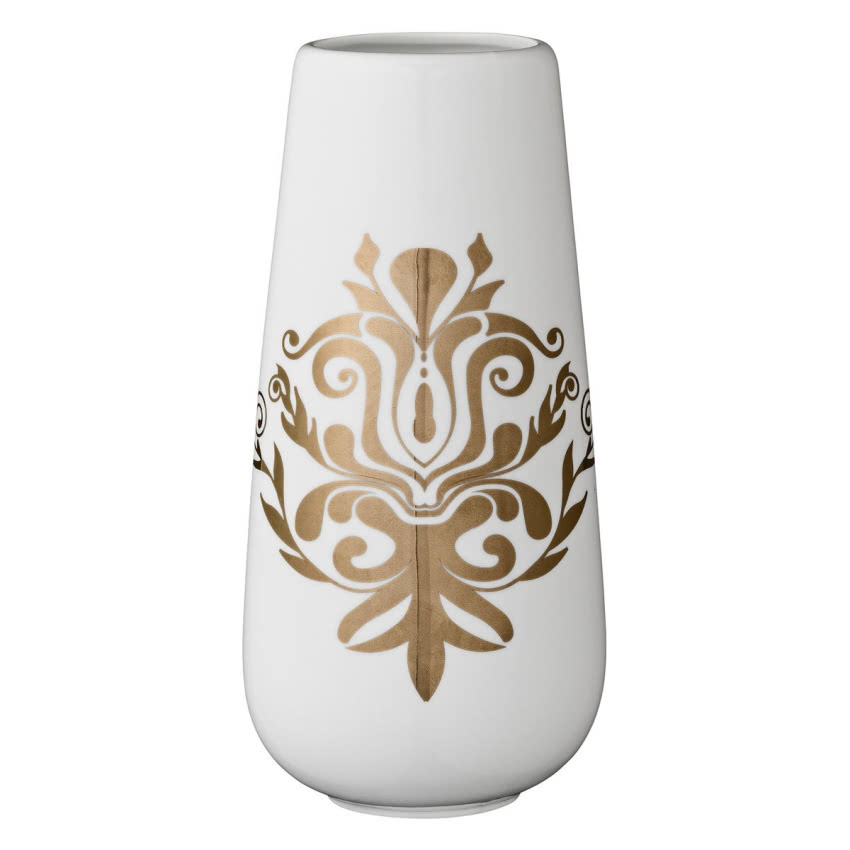 Elegancki porcelanowy wazon jest istotnym...