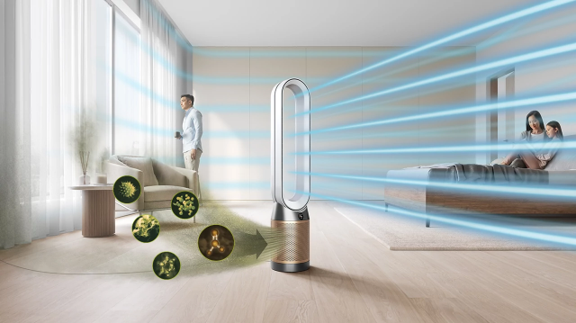 Nowe oczyszczacze powietrza, które wykrywają i niszczą potencjalnie niebezpieczne zanieczyszczenia od Dyson