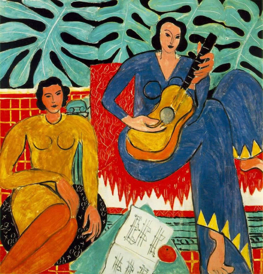 Henri Matisse, "Lekcja muzyki"