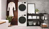 Duet pralki i suszarki - mniej miejsca, więcej czasu