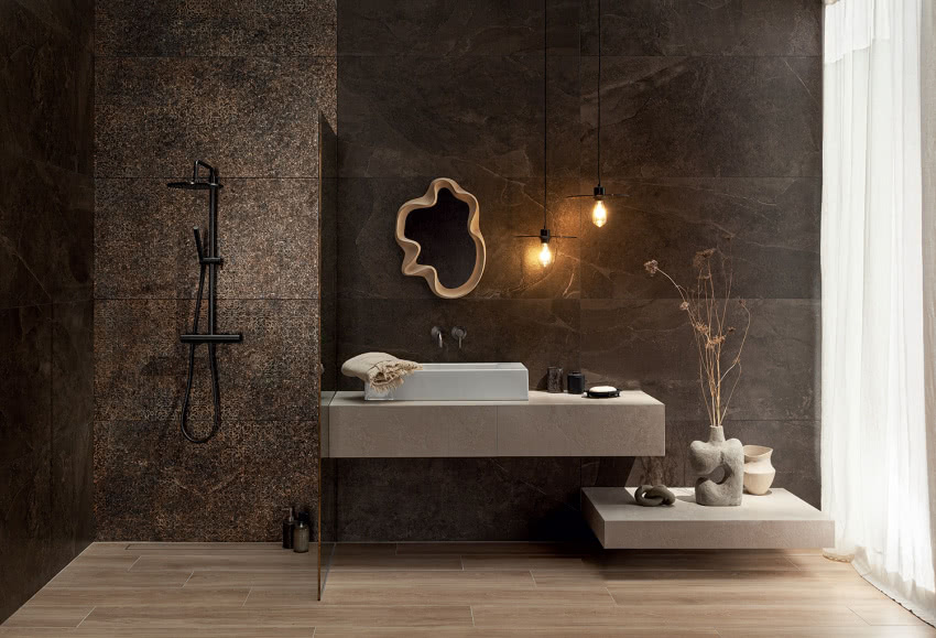 Grand Cave Brown, Tubądzin